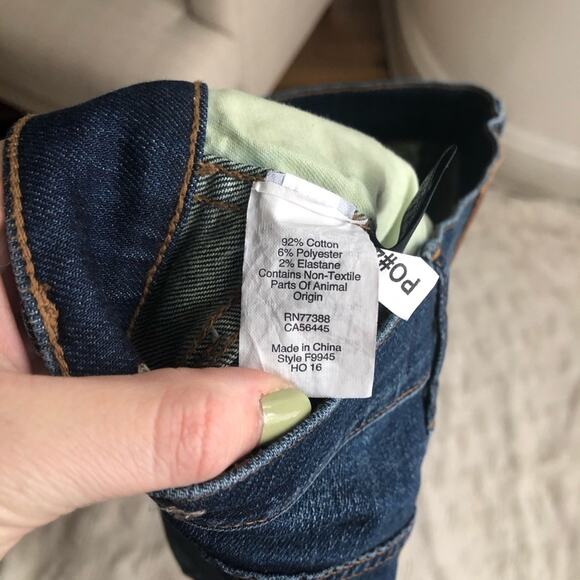 Madewell 9" High-Rise Skinny Jean Ripped & Patched Edition - Picture 6 of 7